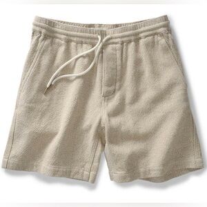 The Après Short in Oat Linen Tweed